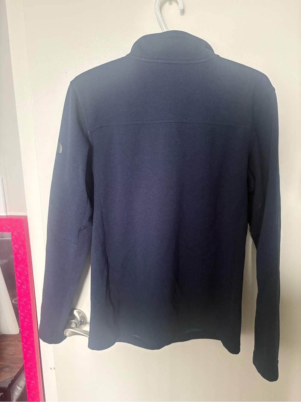 The North Face Dark Blue Quarter-Zip Fleece Pullover - Picture 4 of 5